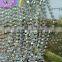 15 FEET1 Yard SS24 5mm AB Clear Crystal Gold Plated Rhinestone Chain Trims Cup Chain Wedding Garments Decoration YSCHC1032