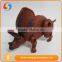 Baby 16pcs/card plastic dinosaur shape transformable robot toy