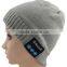 High quality fashion acrylic bluetooth hat headphone in winter