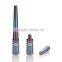 HS new arrival unique blue graduated color eyeliner bottle with brush