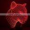 267-3d Leopard Sculpture Led Light Special Desk Night Light 3d Visualization Led Art Lamp