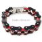 Fashionable Red&Black Bracelet Colorful Biker Bicycle Motorcycle Chain For Womens Bracelets & Bangles Fashion Bracelet Jewelry