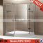 luxury frameless sliding enclosed shower room / bathroom