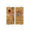 Gold foil embossed hang tag printing