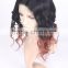 Fashionable high quality 7A 100% human hair glueless lace front wigs wholesale cheap front lace virgin hair wig 150% density