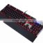 RGB mechanical gaming keyboard with Palm rest,can programble