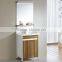 Hand washing floor standing smooth wood modern washroom fashion cabinet