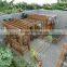 Arch Cheap Aluminium Garden Stone Column Pergola Metal