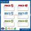 Self adhesive paper in roll pre printed price labels