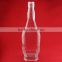 Exported glass bottle manufacturer 1 liter blue electroplating 1 liter bottle rectangular glass bottle