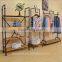 Hot selling fashion factory made cloth display racks and stands