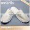 Cheap disposable closed washable Velvet hotel slippers eva open toe