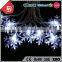 TZFEITIAN holiday decoration snowflake string lights led cool white color