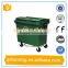 660L large wheeled Eco-Friendly Feature and Outdoor Usage plastic trash can