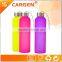 Top factory directly sale 550ml refrigerator glass water bottle