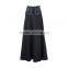 GOTHIC BLACK LONG SKIRT WITH LACING AND CARABINER HOOK FOR WOMENS STEAMPUNK GOTH