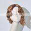 Fashion short brown curls wig synthetic costume wig N287