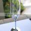 2015 new design lead free clear crystal 250ml wedding champagne glasses