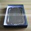 Stainless steel food safety large serving tray serving tray with crystal diamond