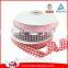 High Quality 100% Polyester Scottish Style Plaid Ribbons For Packing
