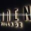 3d outdoor large led letters for wall to make signs