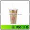 Personalized Plastic double wall tumbler with straw bpa free 16 ounce