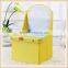 Children cartoon storage stool, folding kids chair