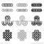 water transfer summer non-toxic temporary black celtic body tattoos
