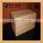FSC art minds shabby chic style oblang shape solid pine napkin holder wooden tissue box cover for napkin storage