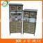 Elegant Slim Tall Painted Office 4 drawer File Cabinets