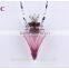 Murano Glass Aroma Necklace Mini Glass Bottle Pendant Jewellery Wholesale