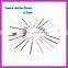 Wholesale best color shine makeup brushes personalized mascara wands/eyelash extension brush