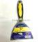 Stainless Steel Scraper with Dual-color Plastic Handle, Putty Knife Bricklaying trowel