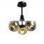 Manufacturer's Premium Globe Glass Pendant Light Vintage 5 Socket Ceiling Light Home Decoration Hanging Lamp