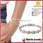 Fashion energy bio magnetic stainless steel bracelets for men and women
