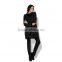 Pretty steps fashionable casual design sexy stretch tight black women jean pants for winter