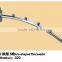 good chrome metal hanging clothes display hook