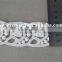 Latest Fashion Design of Net Embroidery Lace Trim Decorative Lace Trim Lace in 4cm in White for Clothing