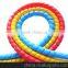 Colored manufacturers wholesale price tubing spiral protective cover for PP material