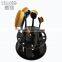 Best Selling Professional Wholesale Fashion 6 Holes Acrylic Round Makeup Brush Holder