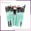 Goat Hair Brush Material and 15 pcs Cheek Use makeup brushes