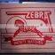 Zebra Safety Matches with Buyer brand and laminated packing