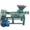 Screw type biomass briquette extruding machine