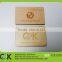 custom fancy sandalwood business card with card holder