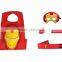 Superhero Cape and Mask Costumes For Kids SET- Capes, Masks Stickers and Tattoos