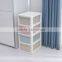 Plastic 4 Tier Multi Drawer Storage Cabinet