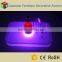 China supplier cheap plastic rectangle wine tray with led light/bar, nightclub wine tray