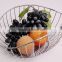 Good quality home stainless steel fruit basket, metal wire fruit basket