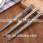 Wholesale chineses stainless steel chopsticks with rests