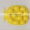 pineapple shape silicone plastic ice cube tray maker mould